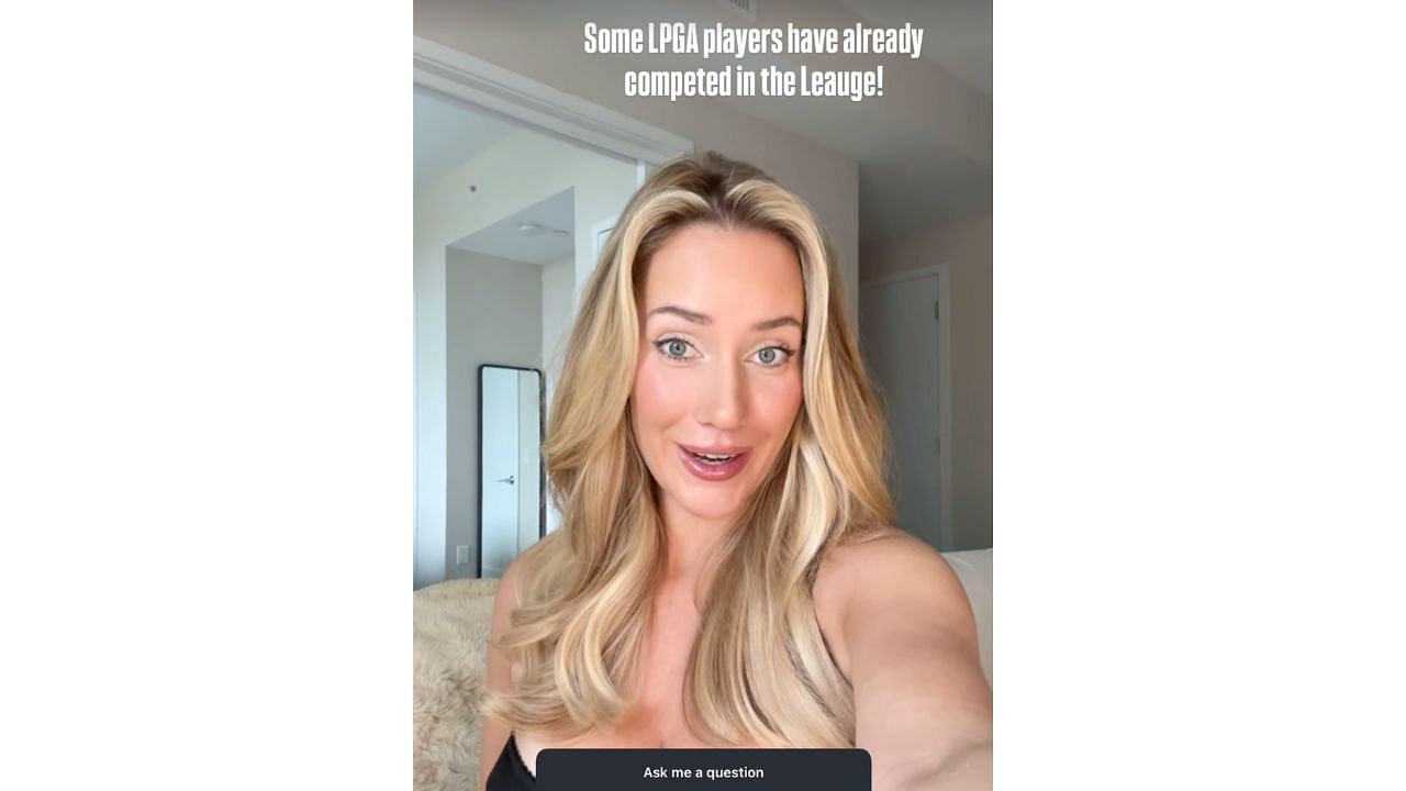 Paige Spiranac opened up on her new league (Instagram/grassleague)